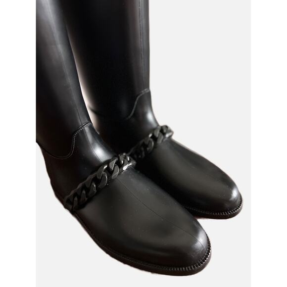 Women’s Givenchy Rubber Eva Chain Boots Size 8.5 - Picture 4 of 11